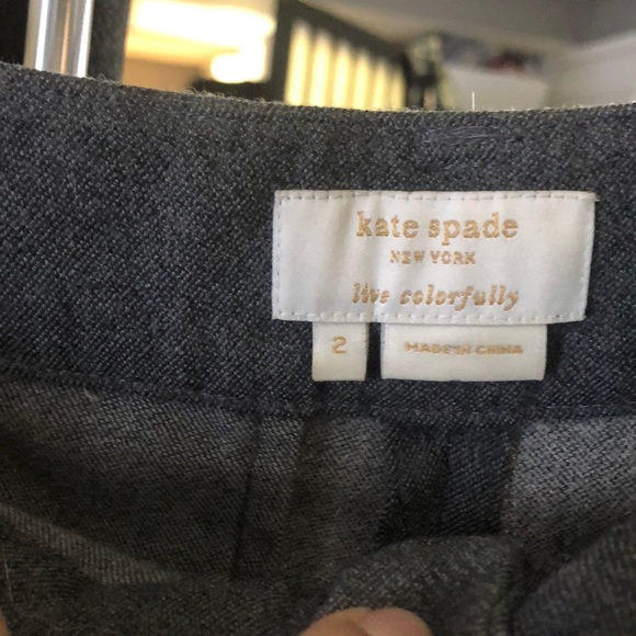kate spade new york grey work pant - Picture 6 of 7
